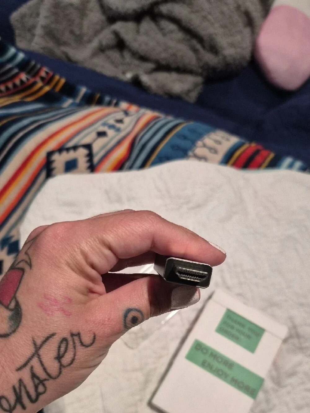 Reborn Silver HDMI To Display Port Adapter